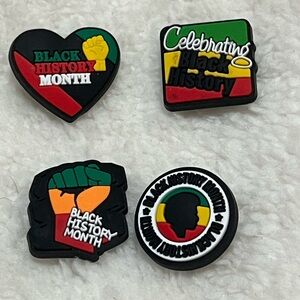 NEW: Croc Shoe Charm (Black History Month Set)